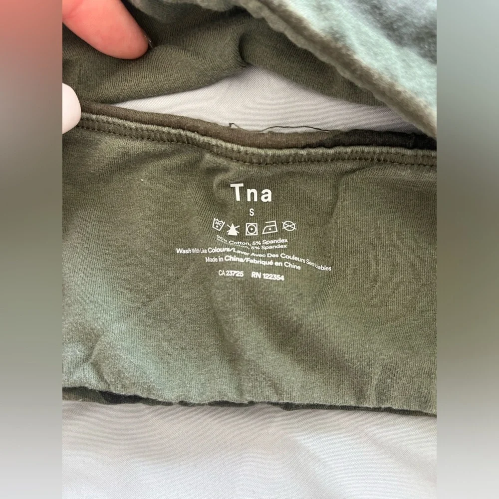 TNA camouflage/army bandeau top in size small - Picture 3 of 3